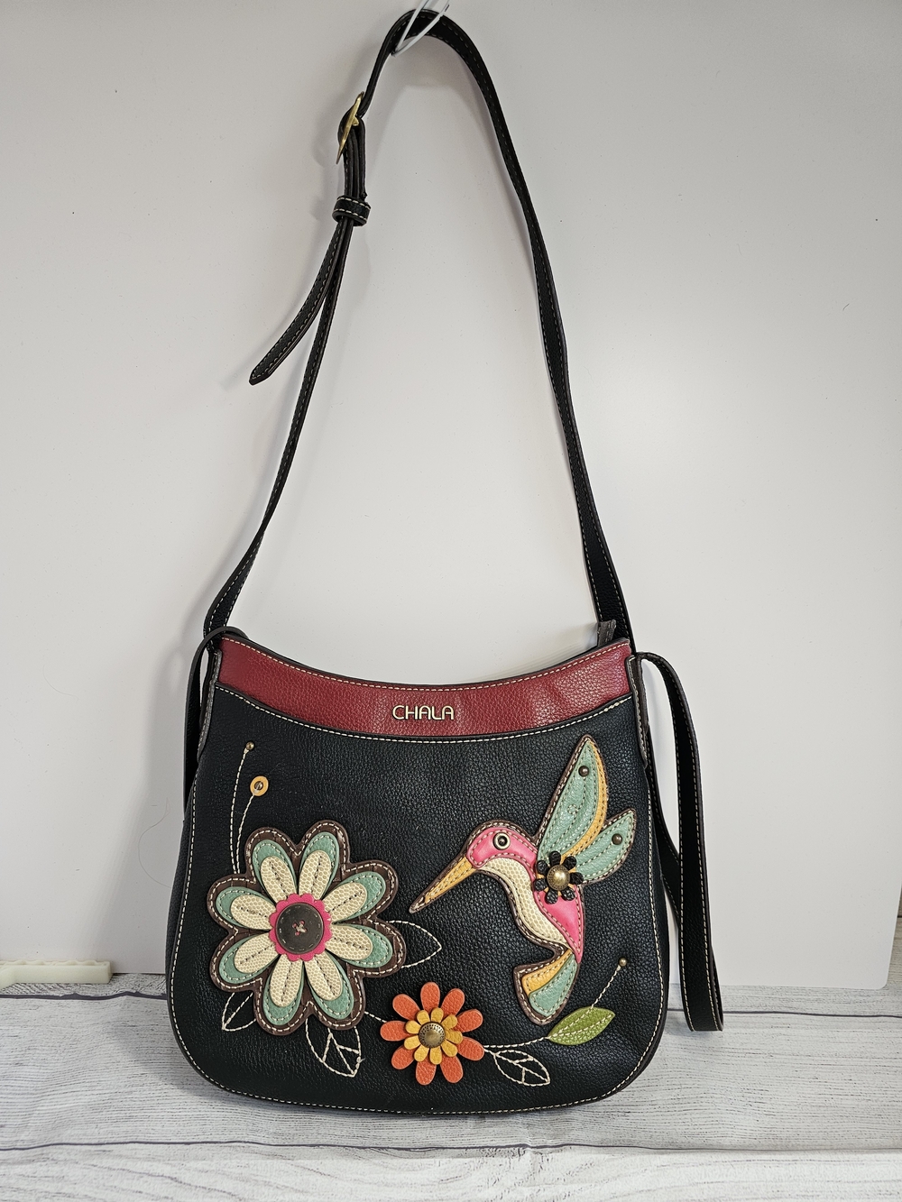 CHALA Hummingbird Crescent Crossbody Bag